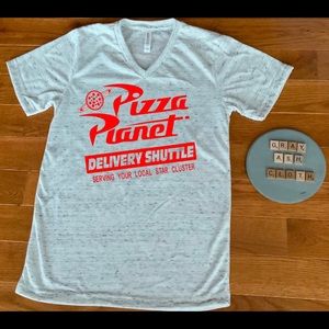 Pizza planet toy story shirt NEW